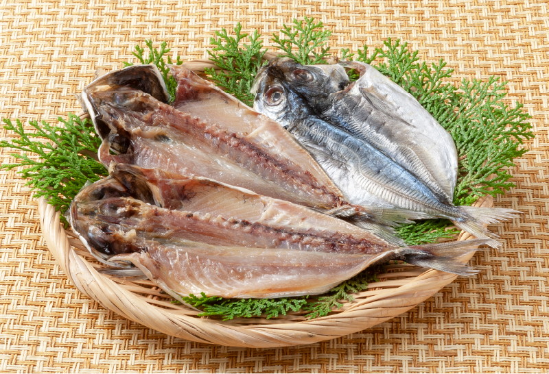 あじ干物